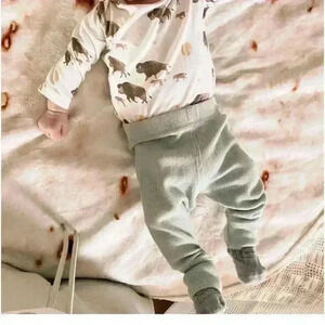 Zara Baby Pants Sage Green